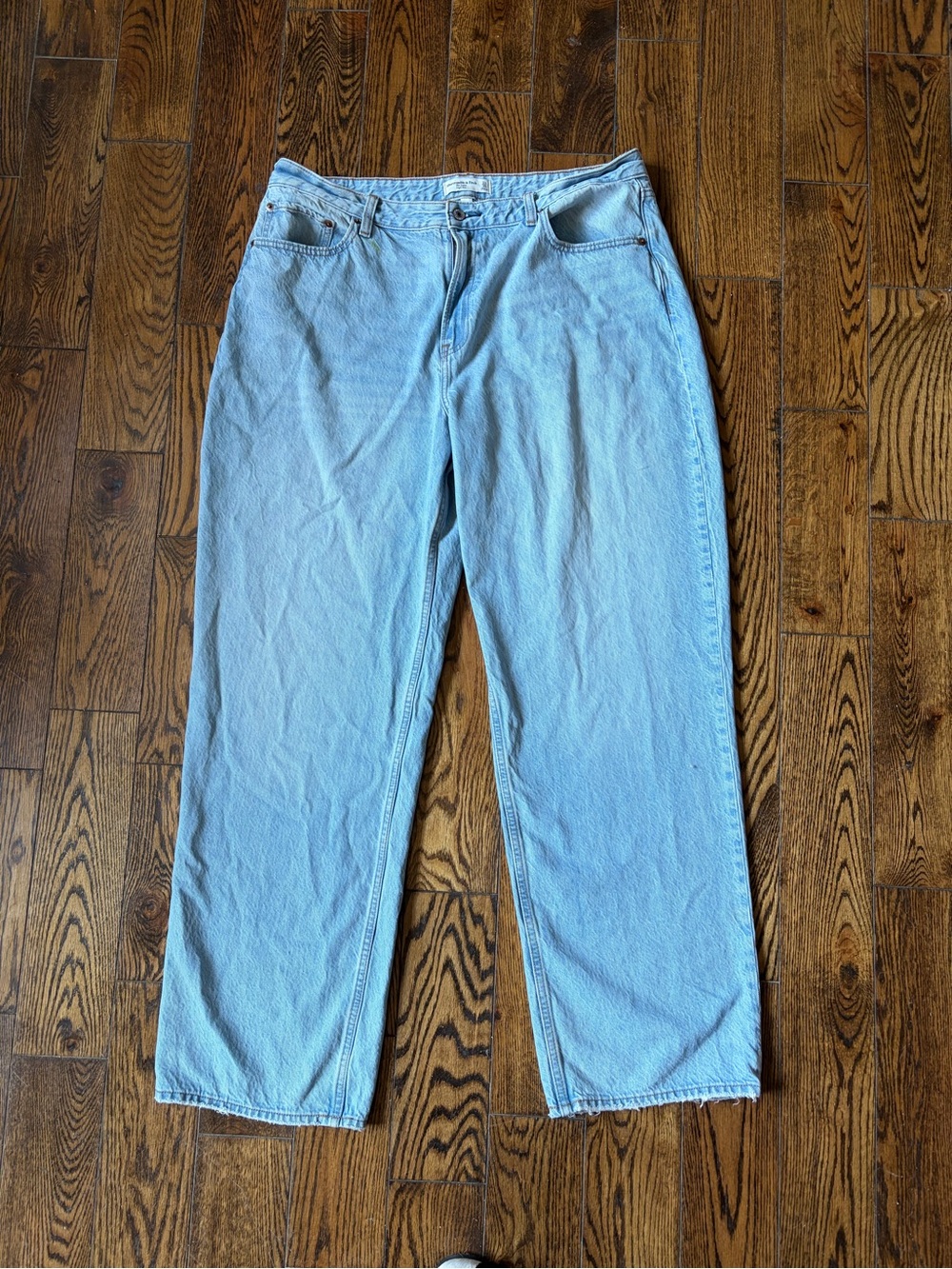 Abercrombie & Fitch Light Blue High Rise Jeans